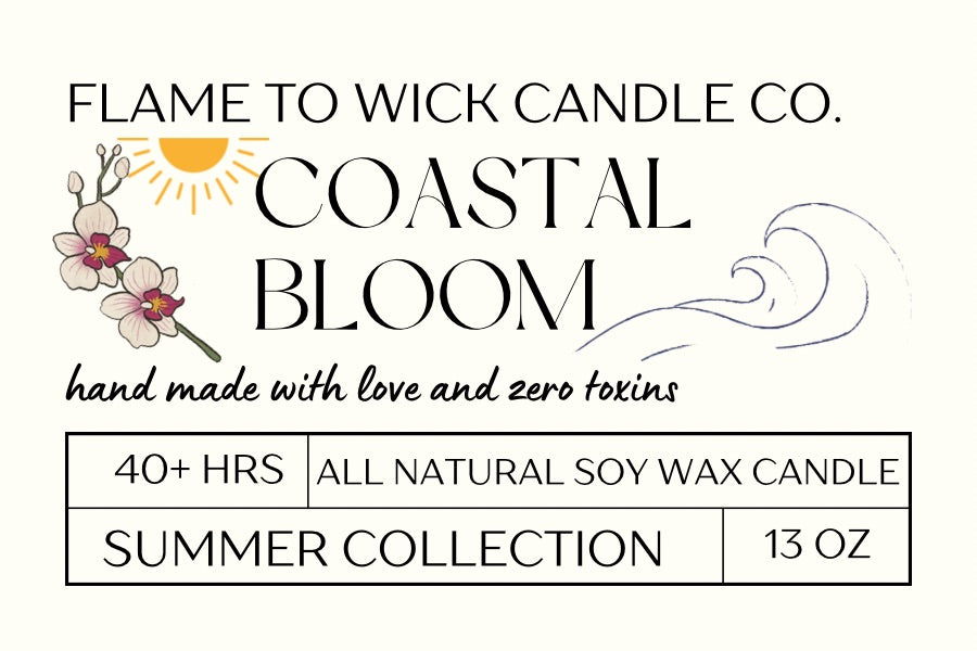 Coastal Bloom WAX MELTS ONLY