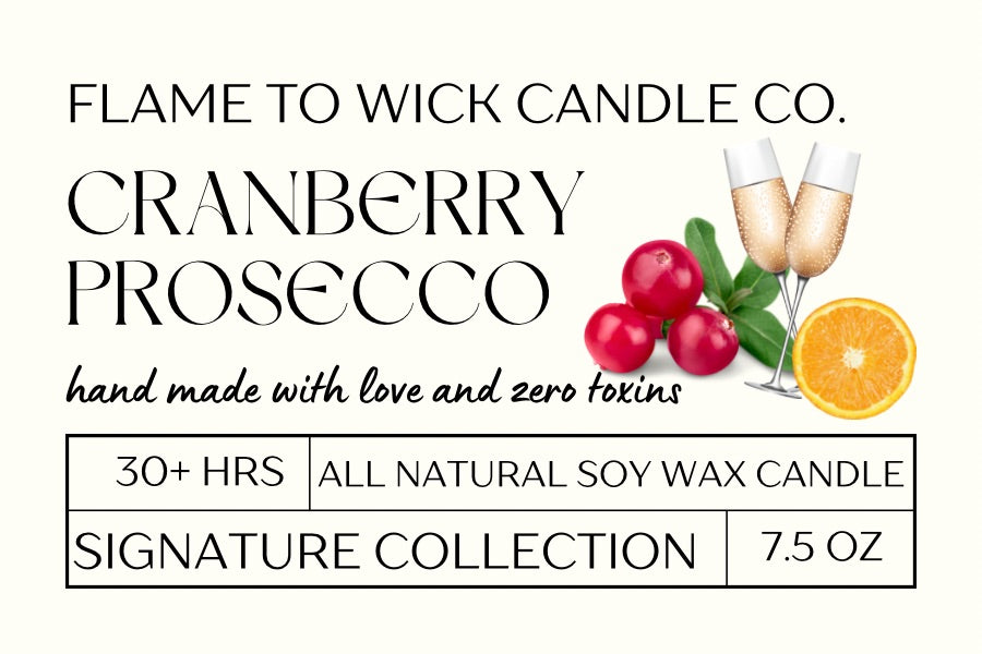 Cranberry Prosecco *TOP SELLER