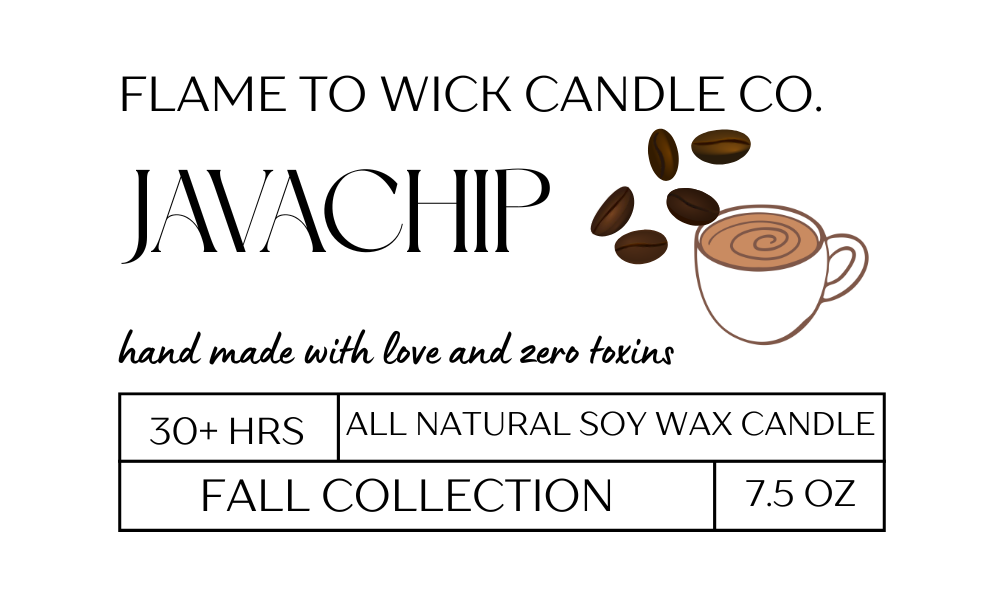 JAVACHIP ONE SMALL CANDLE LEFT! 50% OFF